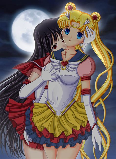 Eternal Sailor Moon X Sailor Mars By Artemisumi Hentai Foundry