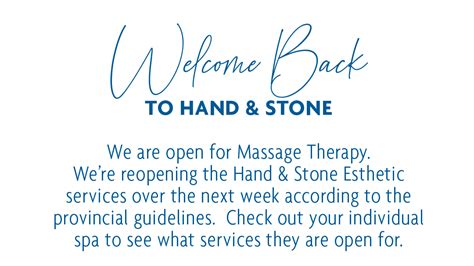Hand And Stone Massage And Facial Spa Canada Wide