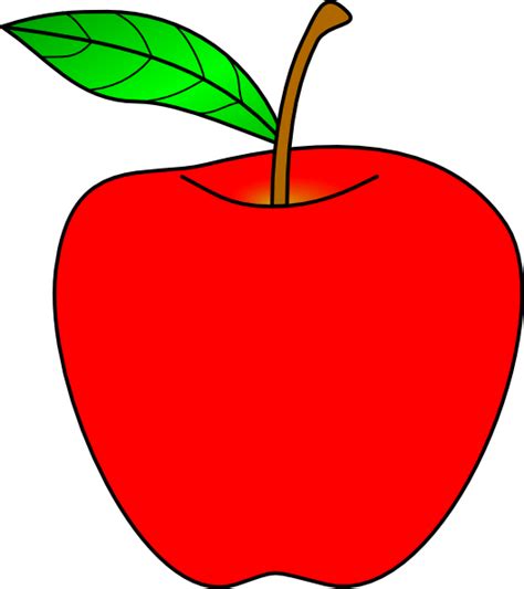 Free Red Apple Clipart 10 Free Cliparts Download Images On Clipground
