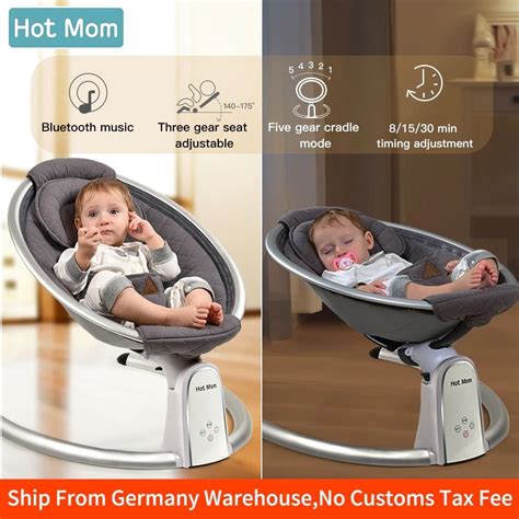 Electric Baby Bouncers With Bluetooth And Five Gear Swing50 Star