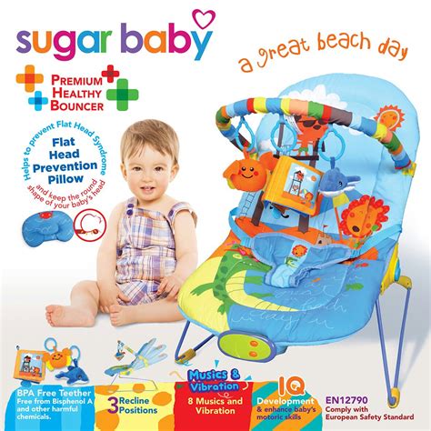 Harga ayunan bayi atau baby bouncer di bukalapak juga sangat murah dengan banyak pilihan seller terpercaya yang bisa anda pilih berdasarkan wilayah terdekat dengan alamat anda. Sugar Baby Bouncer 3 Recline Great Beach Day Grosir 3 ...