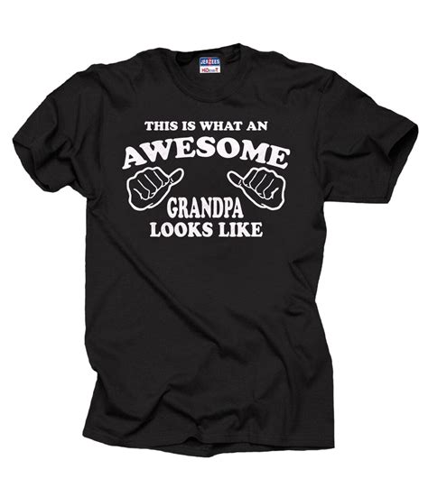 This Is What An Awesome Grandpa Looks Like T Shirt T For Etsy