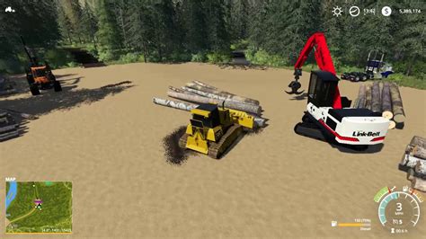 Farming Simulator 19 Logging On Fdrs New Map Youtube