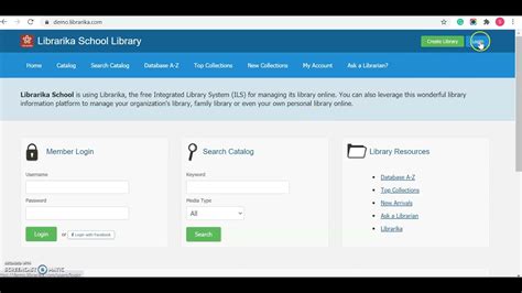 Librarika Ils How To Login And Logout To Your Library Dashboard