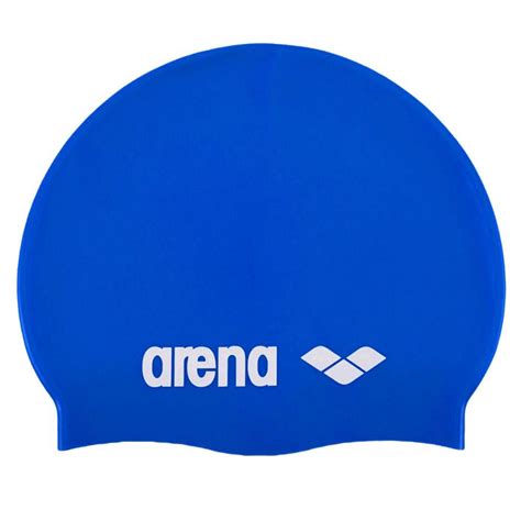 Arena Junior Bright Blue Classic Silicone Swim Cap Kids Swim Cap