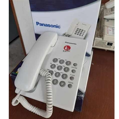 Jual Telepon Panasonic Kx Ts505 Rumah Atau Kantor Shopee Indonesia
