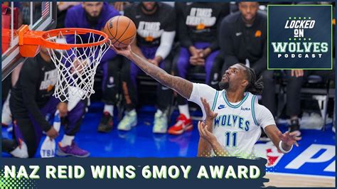 Timberwolves' Naz Reid wins Sixth Man + what Anthony Edwards and Karl width=