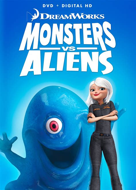 Monsters Vs Aliens Dvd Cover Art