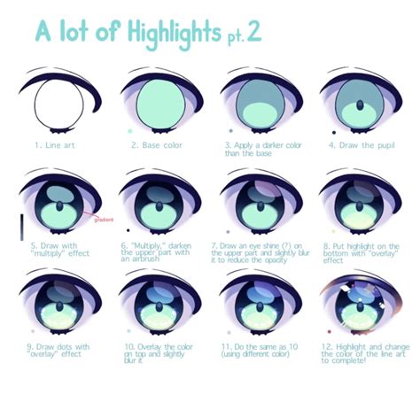How To Draw Anime Eyes Procreate Animezb
