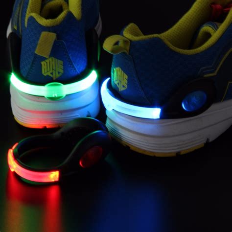 Sports Safety Shoe Clip Light Night Running Safety Light Rechargeable