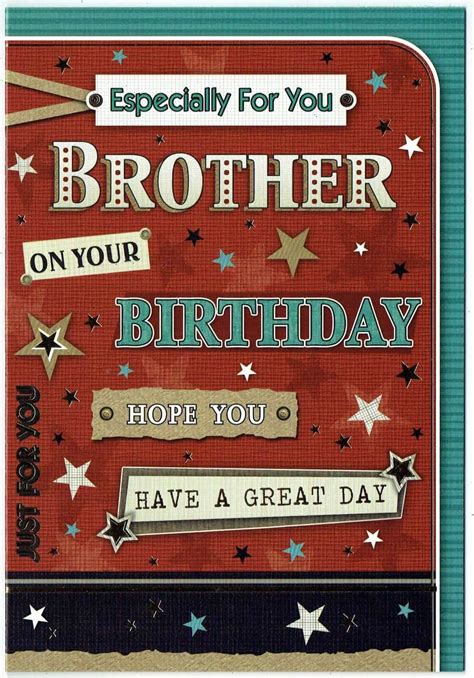 Happy Birthday Brother Cards Printable Printable Cards Images And