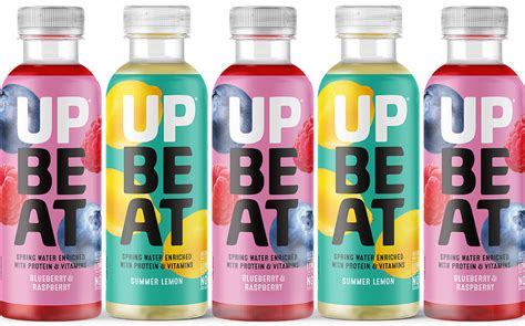 Upbeat Drinks Unveils Flavoured Water Beverages With Protein Foodbev