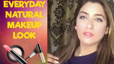Everyday Natural Makeup Look 💄🫦 Simple And Glowy Look By Sana Ali