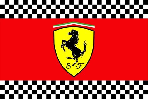 The Ferrari Flag For Fans Of Formula 1 90x135 Cm Flags