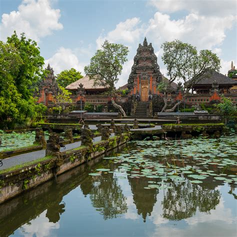 Balinese Hindu Temple Ubud Bali Indonesia