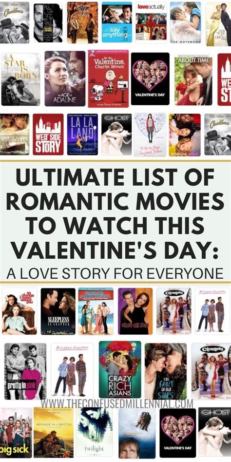 Ultimate List Of Romantic Movies To Watch This Valentines Day A Love
