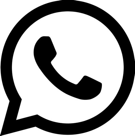 Whatsapp iphone, whatsapp, logo, monochrome, black png. WhatsApp glyph black Logo in SVG ,JPG, PNG