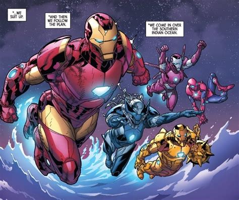 Comic Book Iron Man Suits Kahoonica