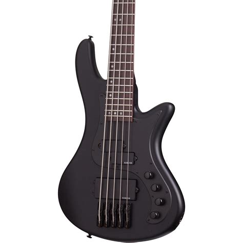 Schecter Guitar Research Stiletto Stealth 5 5 String Electric Bass