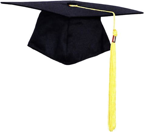 Laamei Caja De Graduación Con Borlas Ajustable Sombrero De Graduación