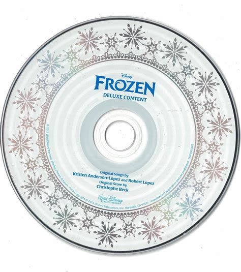 Soundtrack Walt Disney Frozen Deluxe Edition Digipack 2 Cd By