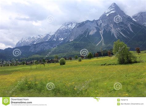 German Alps During The Summer Stock Image Image Of Tundra Open 70258719