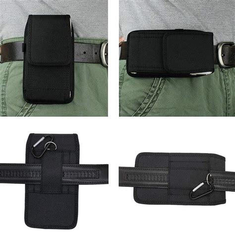 Buy Black Belt Clip Phone Holder Waist Bag Nylon Verticalhorizontal