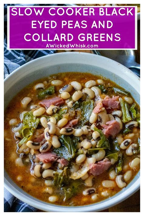 See more ideas about soul food, recipes, food. Slow Cooker Black Eyed Peas and Collard Greens | Recipe ...