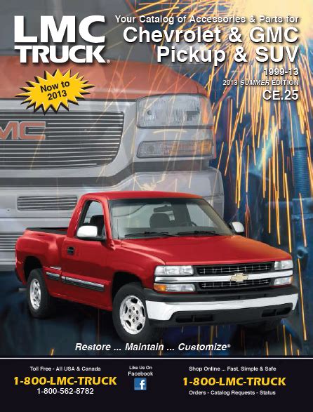 Auto Parts And Lmc Truck Lmc Truck Your Catalogue Of Accessories And Parts