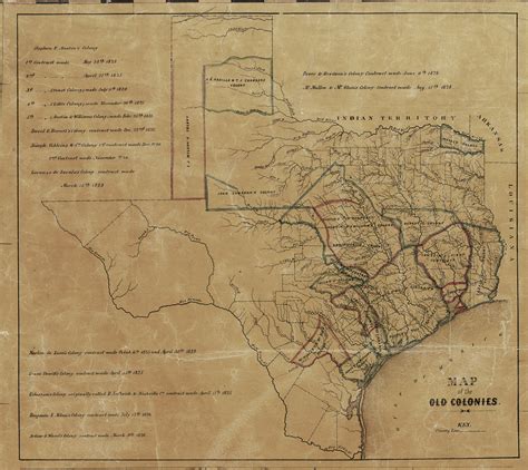 Presslers Map Of Texas 1858 Copano Bay Press