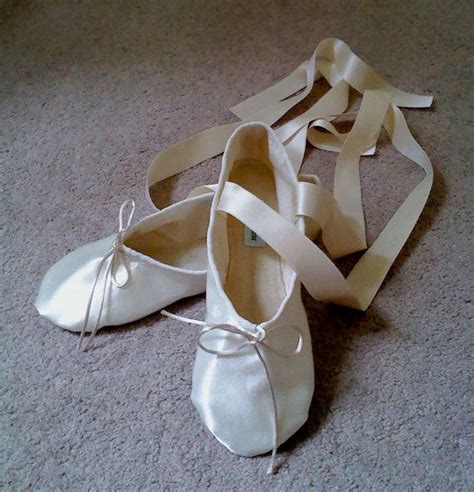 Ivory Calfskin Leather Ballet Slippers Ballet Shoes Full Etsy