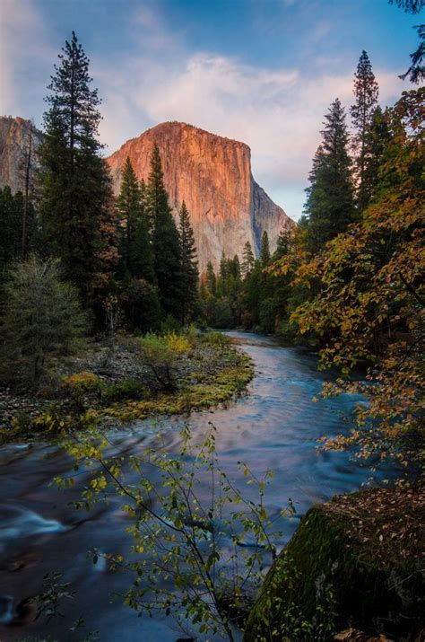 El Capitan Over The Merced River Yosemite National Park Oc