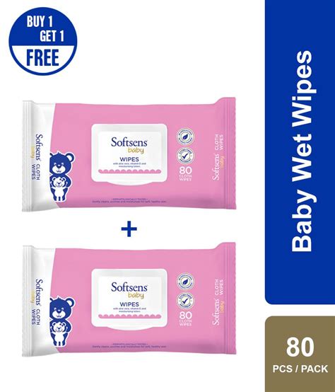 The fragrance is an essential characteristic of best wipes. Softsens Baby Wipes Pack of 80x2: Buy Softsens Baby Wipes ...