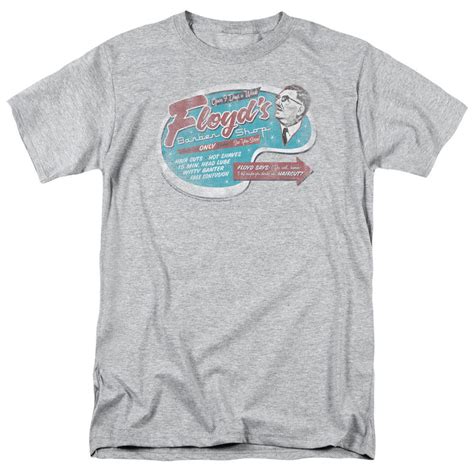Andy Griffith Show Mayberry Floyd S Barber Shop Vintage Style Tv Show T Shirt Ebay Cartoon T