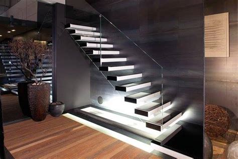 20 Magnificent Floating Staircases For An Elegant