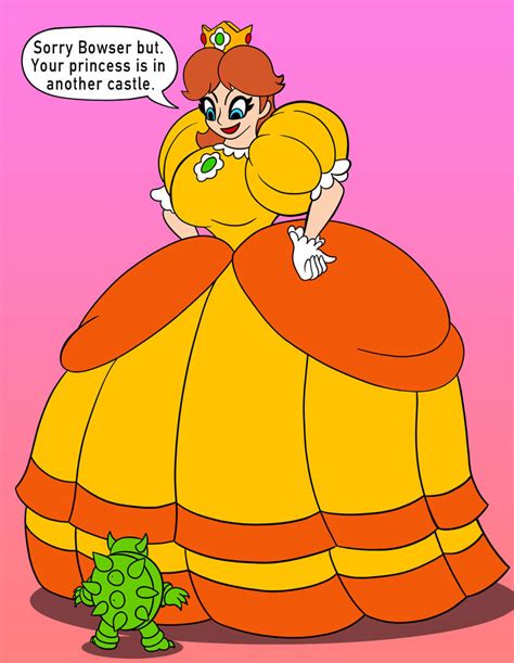 Giantess Princess Daisy By Tanimation777 On Deviantart