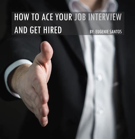 How To Ace Your Job Interview And Get Hired Ebooks Self Help