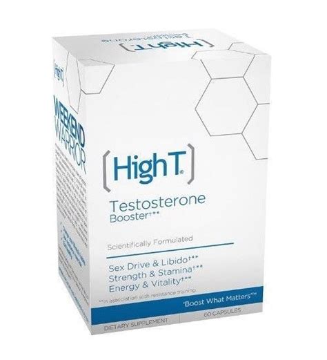 High T Testosterone Booster Sex Drive Libido 60 Capsules Ebay
