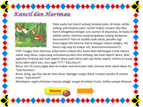 Tetapi di benaknya adalah bahwa tadi pagi ia melihat pak haji dan bu haji keluar rumah memakai suzuki mulutnya bergerak ke pinggul bu haji. Contoh Cerita Singkat Fairy Tale - Tea Newer
