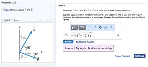 How do you perform scalar multiplication with vectors? Solved: (Figure 1) Shows Vectors A⃗ And B⃗ . Find Vector C ...