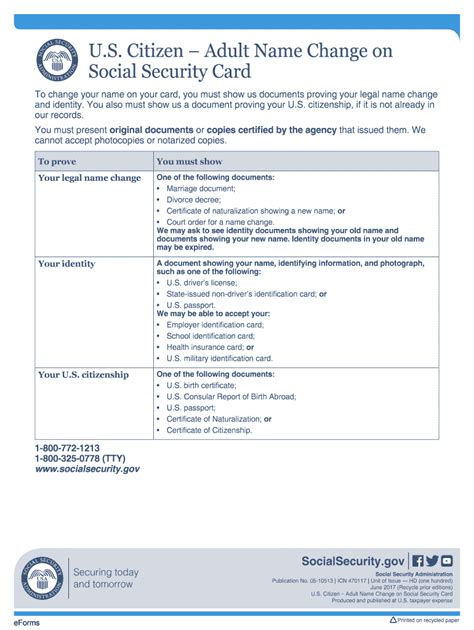 Get your social security card application done 100% accurately. SSA Adult Name Change on Social Security Card 2017 - Fill and Sign Printable Template Online ...