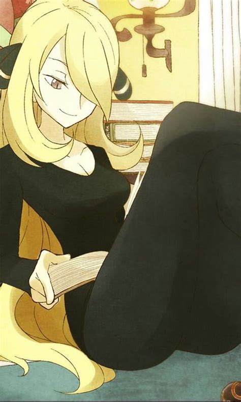 Cynthia Nombre En Manga Y Anime Pokemon Personajes Lusamine