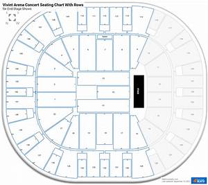 Utah Jazz Arena Seating Map Utah Jazz Seating Chart Vivint Smart Home