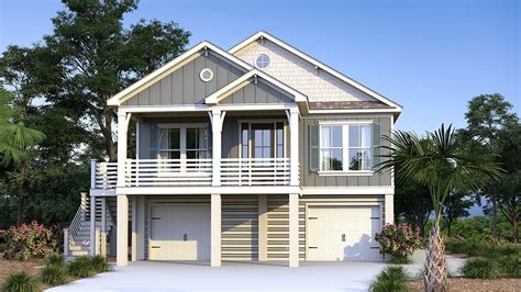Coastal Beach House Plans Home Design Ideas