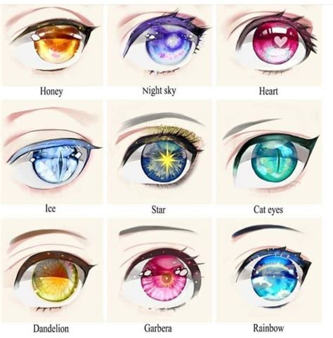 Manga Eyes Anime Eyes Eye Color Chart Anime Galaxy Drawing The Best
