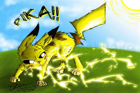 Pikachu The Badass By Onepieceofshitake On Deviantart