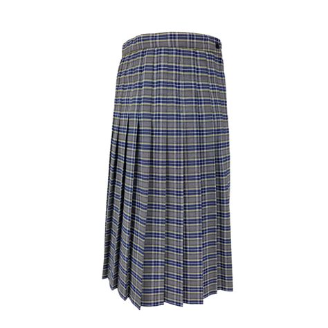 Plaids And Solid Colors Uniform Skirts Knife Pleated All Around