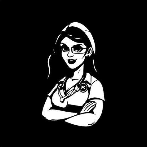 Premium Vector Free Vector Female Doctor Silhouette