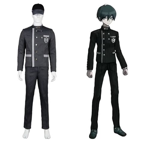 Danganronpa V3 Saihara Shuichi Uniform Outfit Cosplay Costume Full Set