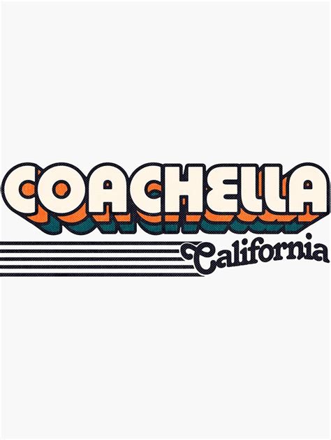 Stickers sur le thème Coachella | Coachella, Stickers, Police de caractère